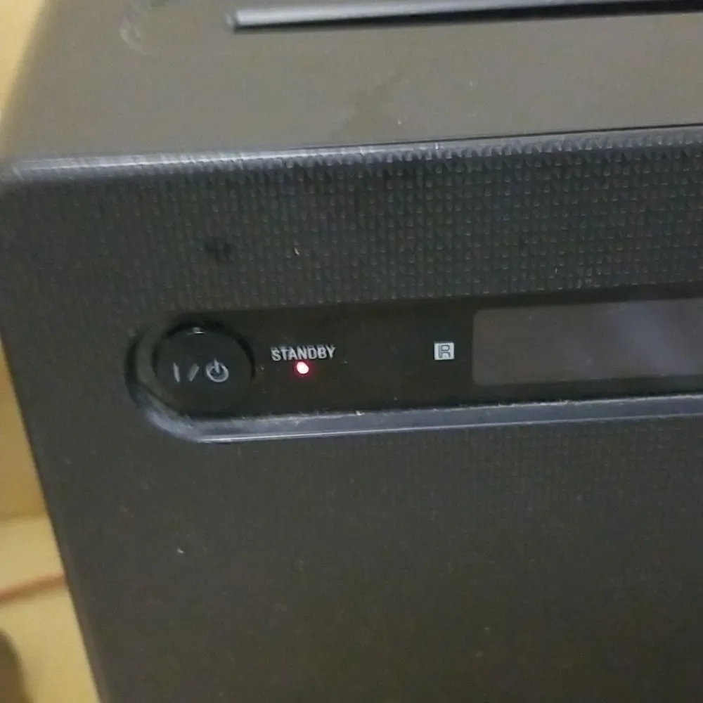 SONY CD Receiver Model HCD-LX201 With Speakers *NO Remote* - Works Great